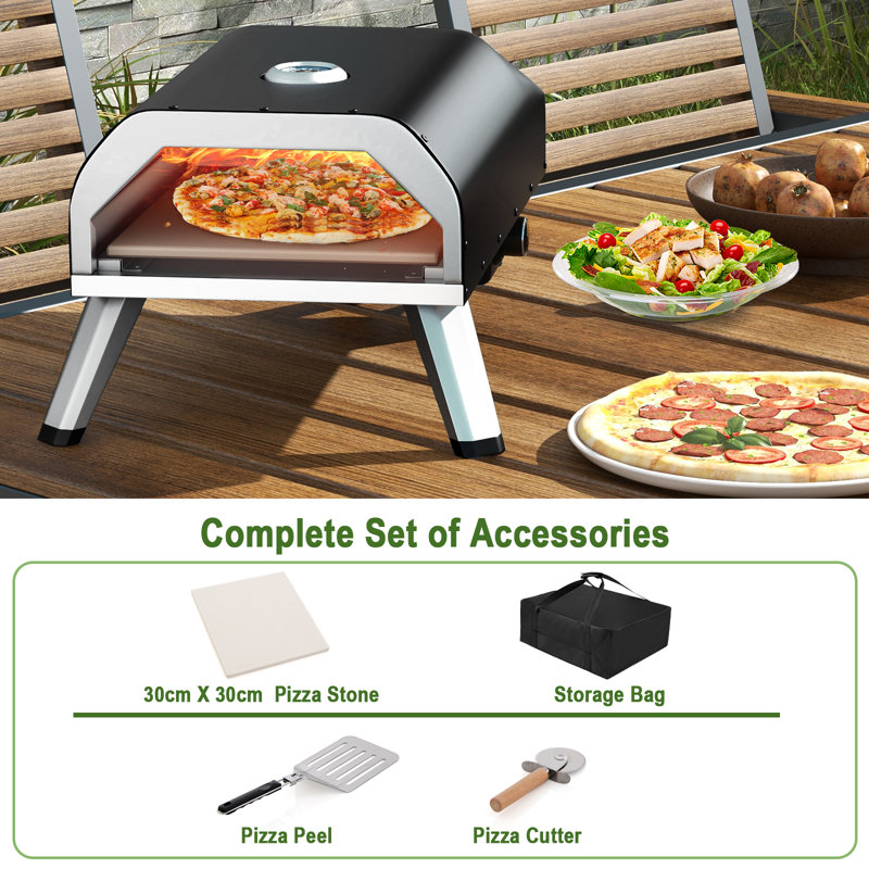 Dakota Fields Briggston Countertop Propane Pizza Oven