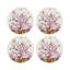 Sous-verres ronds corail-119014985