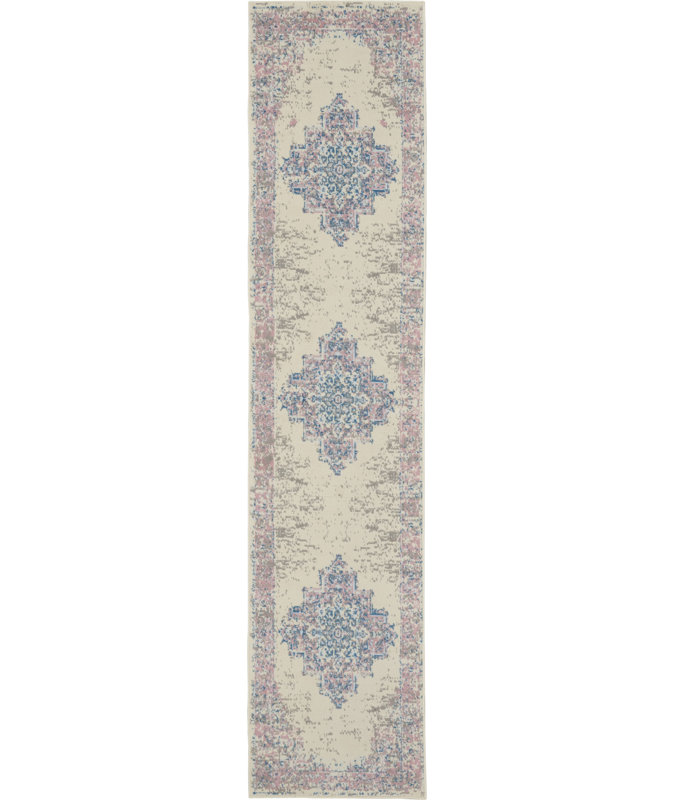 Skender Oriental Indoor Rug, Runner 2'2" x 12'