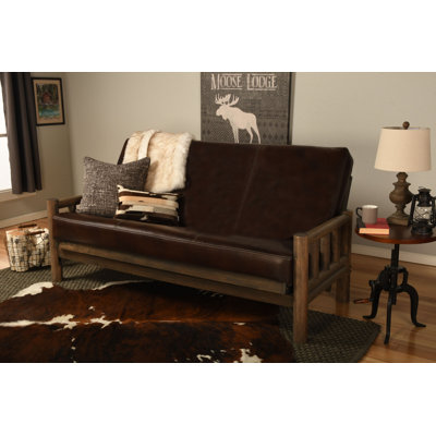 Anders Full 81'' Wide Loose Back Futon And Mattress