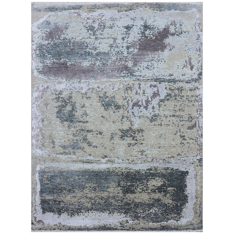 Abstract Area Rug, Rectangle 9' x 12'