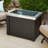 ProvidenceStainless Steel 32" x 20" Rectangular Gas Fire Pit Table​