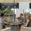 Square 5 - Piece 4 person outdoor table set -1922631409