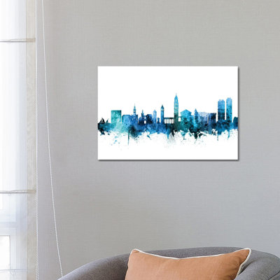 Split, Croatia Skyline by Michael Tompsett - Wrapped Canvas Gallery-Wrapped Canvas Giclée