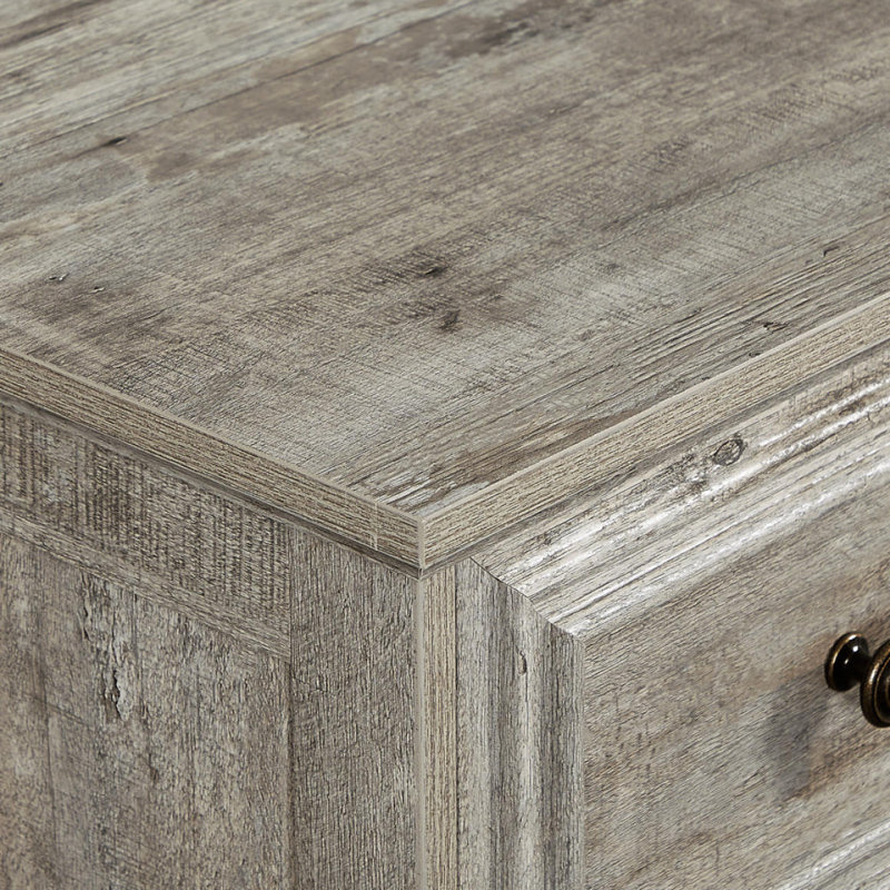 Commode rustique rustique, commode antique blanche avec tiroirs