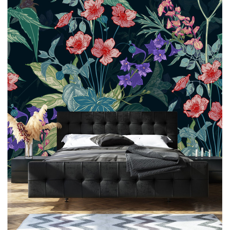 Peel & Stick Wall Mural, 10.42' W x 10.42' L