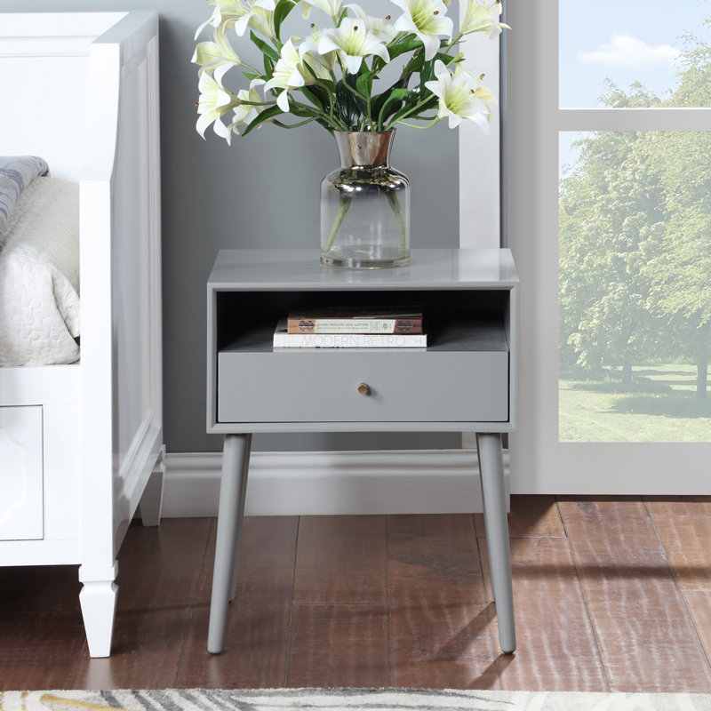 Domitilo Single with Storage, Gray