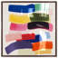 Oliver Gal Hues Entwined I Abstract - Hand-Applied Glass Coat Framed Canvas Art-396696093-396696090