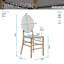 Ensemble de 2 chaises empilables en acrylique-632016881