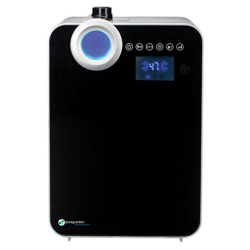 Guardian Technologies PureGuardian 2 Gallons Dual Mist Ultrasonic Console Humidifier for 400 Cubic Feet
