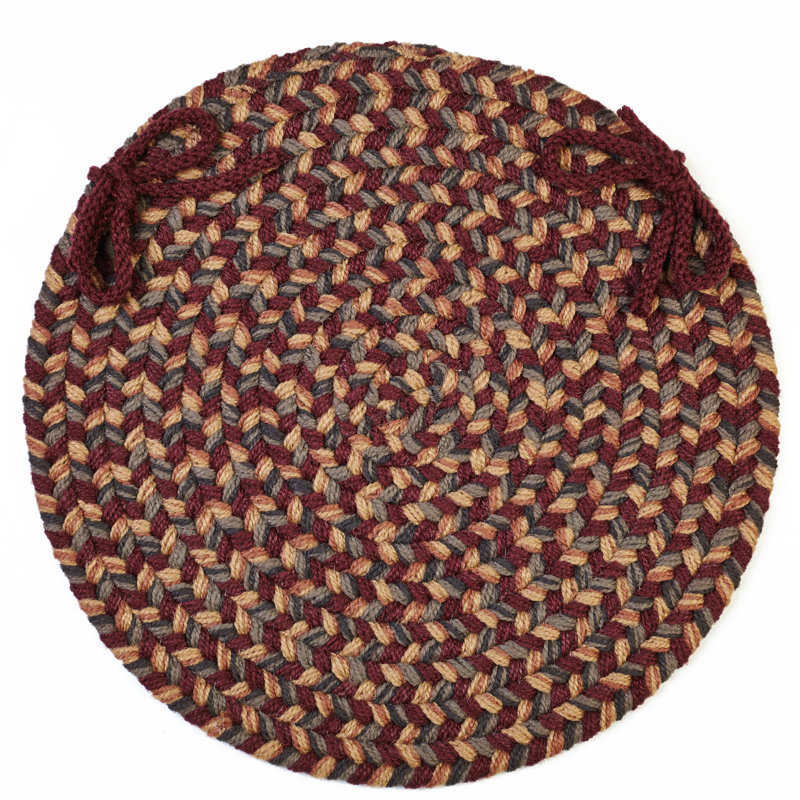 Coussin de chaise Deserie, Rouge