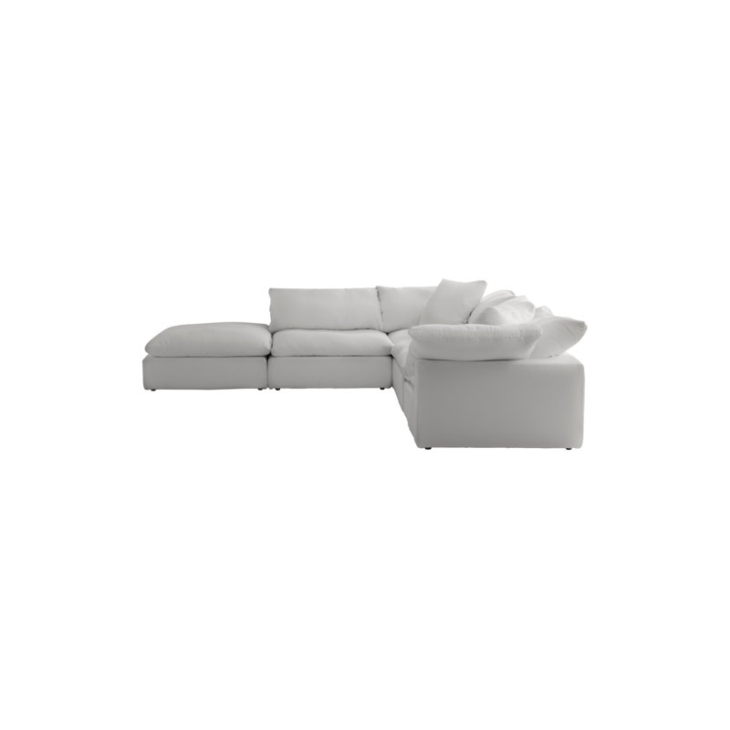 Repose-pieds blanc Truman