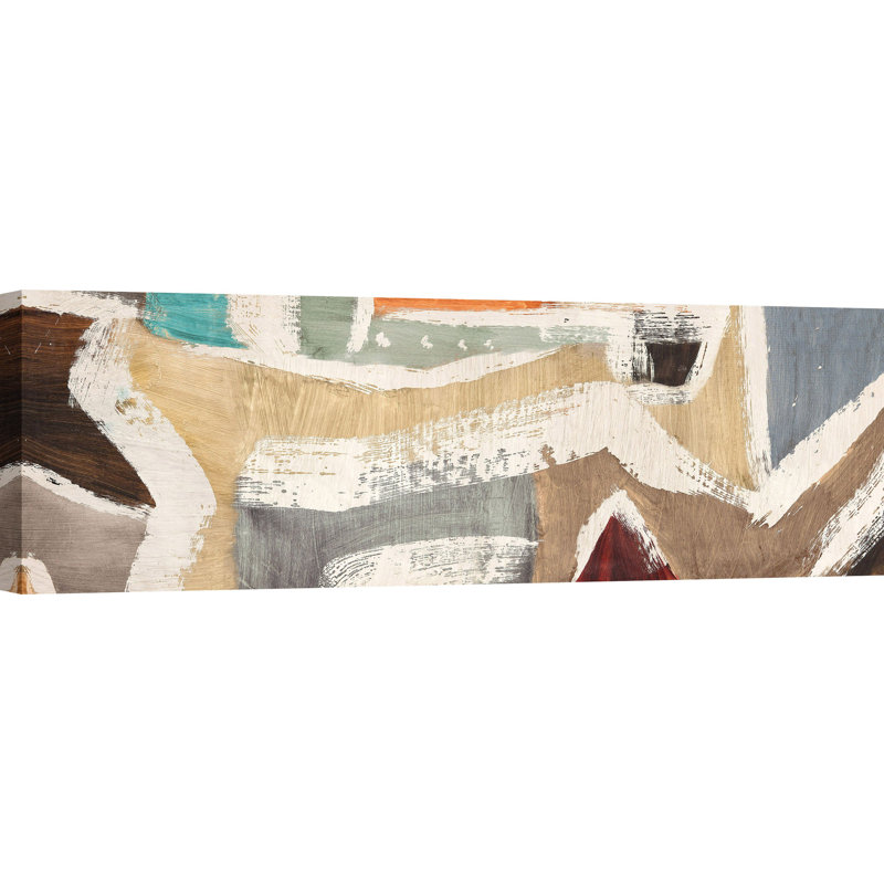 Comfort Zone by Anne Munson - Wrapped Canvas Painting, 40cm H x 120cm W x 4cm D