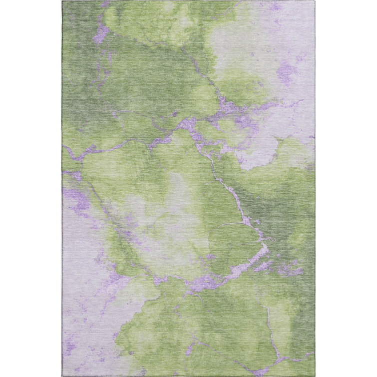 Premium Machine Washable Jacquez AMF1790 Abstract Rug
