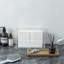 Porte-papier essuie-tout mural en acacia