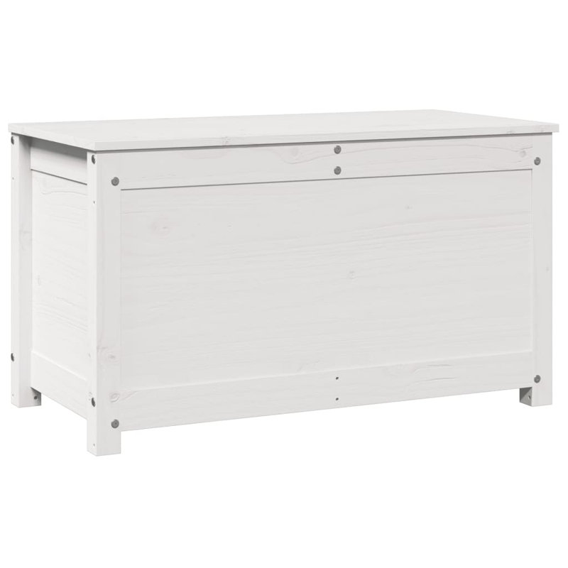 Marlow Home Co. Amiriya 80cm W Pine Solid Wood Deck Box, White
