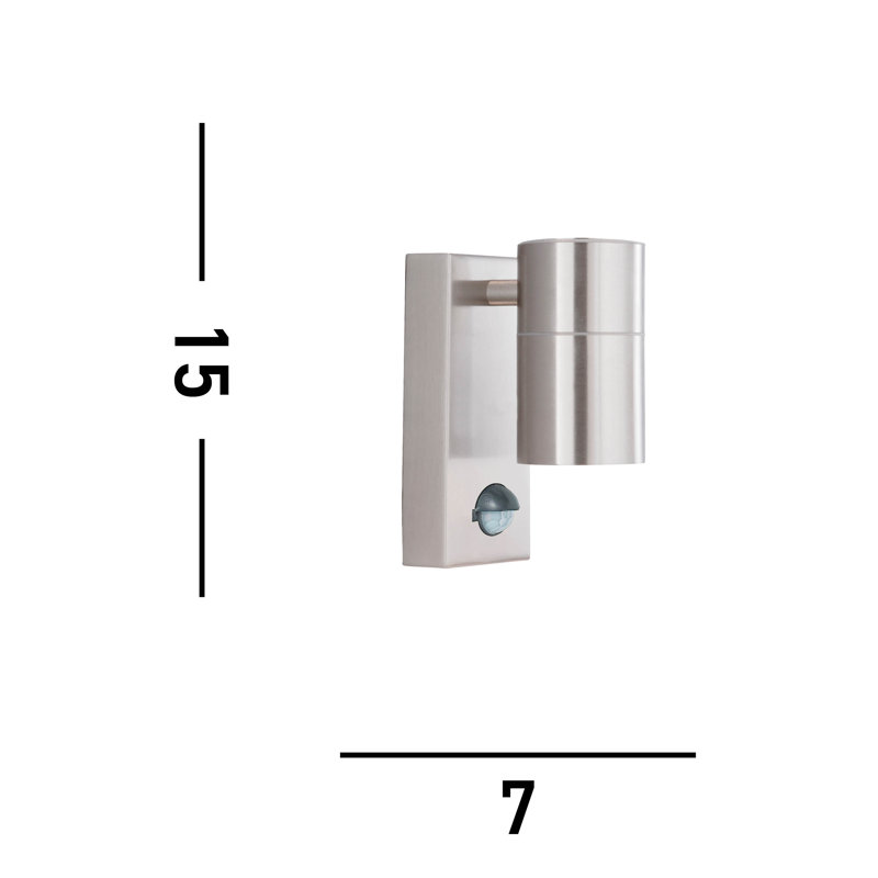Casanova 15cm H Outdoor Armed Sconce