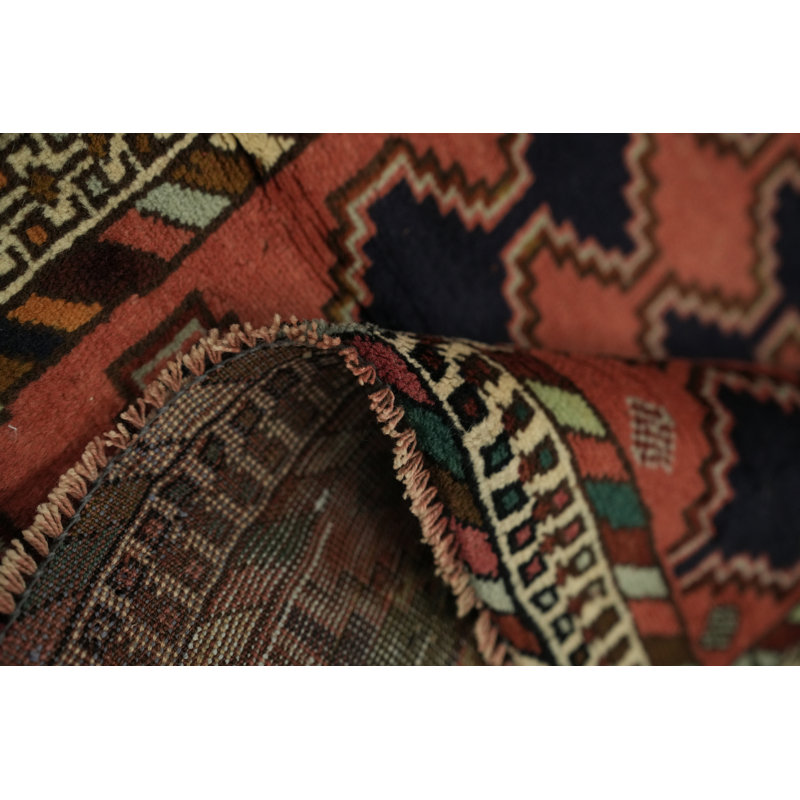 Authentic Geometric Traditional Rug 3x6