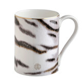 Mug Cup TIGER in Luxury Box diam. 2.5in, H 3.3in, cap. 12.5 oz