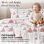 Literie réversible Southshore Fine Linens Merry and Bright, en microfibre doublement brossée 100 g/m², idéale pour les fêtes. Comprend 1 housse de couette et 2 taies d'oreiller, pour lit double/queen.-102615684