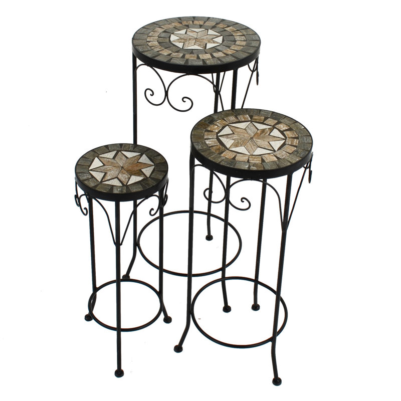 Brava 3 Pieces Nesting Plant Stand
