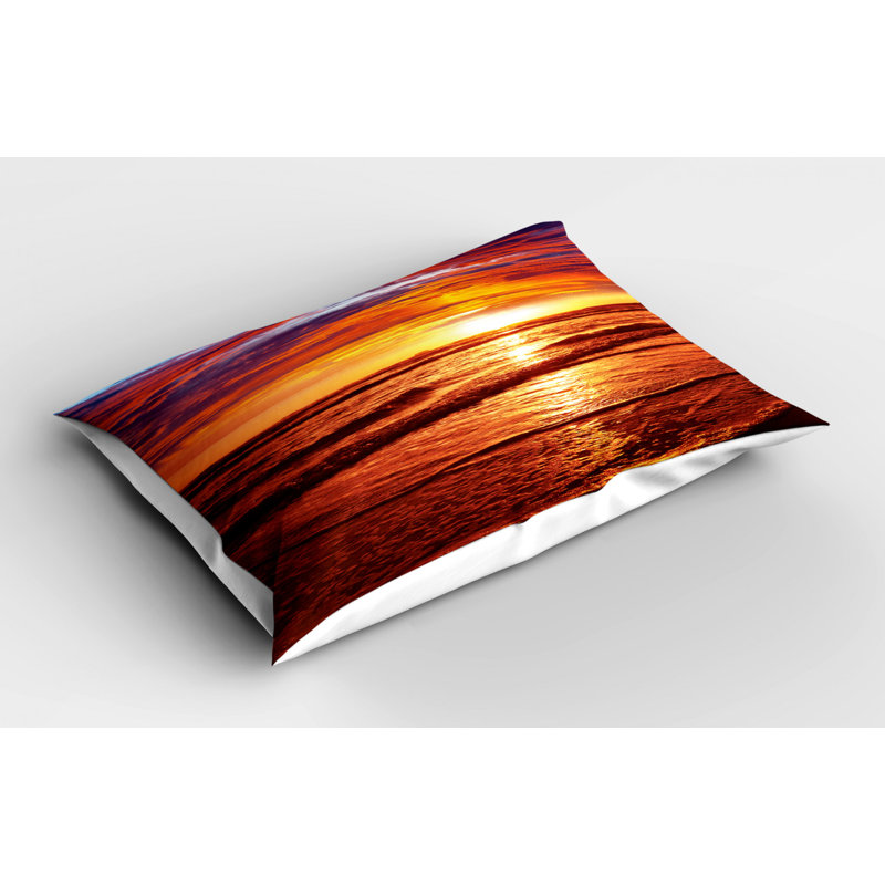 Sun Polyester Sham Set, Queen