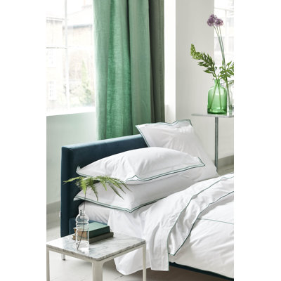 Designers Guild Astor Porcelain Green 400 Thread Count Bedset