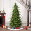 7.5' Lighted Artificial Spruce Christmas Tree