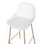 Bar Stool with Iron Frame-1680899017