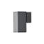 Monza 13.5cm H Outdoor Armed Sconce-22592371