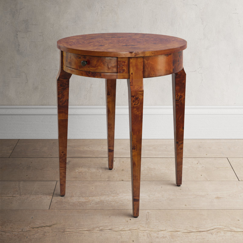 Amberwood End Table with Storage, Honey 