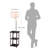 SLampuared Sofa Side Shelves Table Lamp