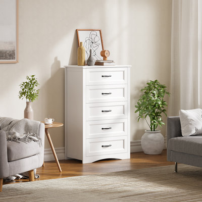 Ergica 4-Drawer Wooden Dresser