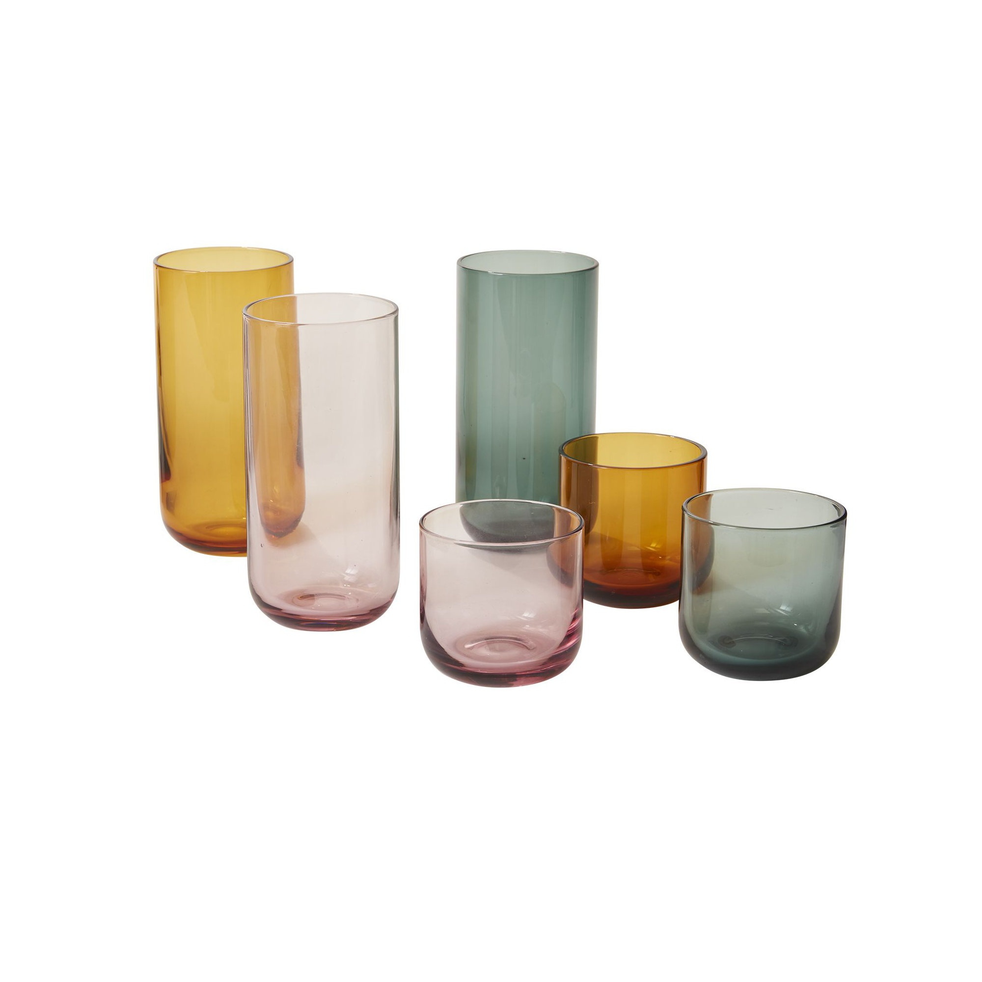 Ande 12 oz. Drinkware Glass, Amber
