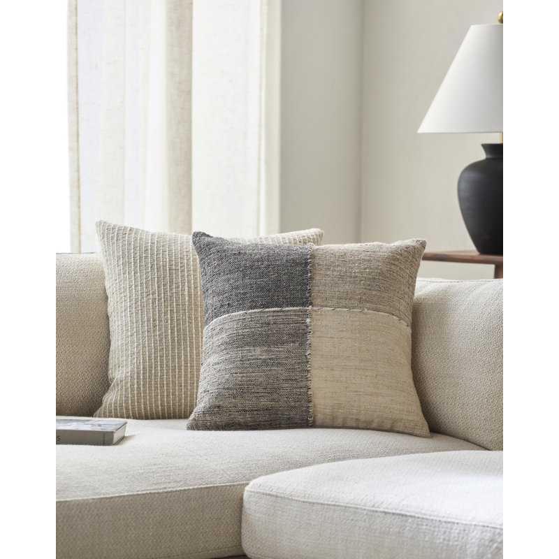 Bartram Throw Pillow, Rectangle, 14" x 22", Down