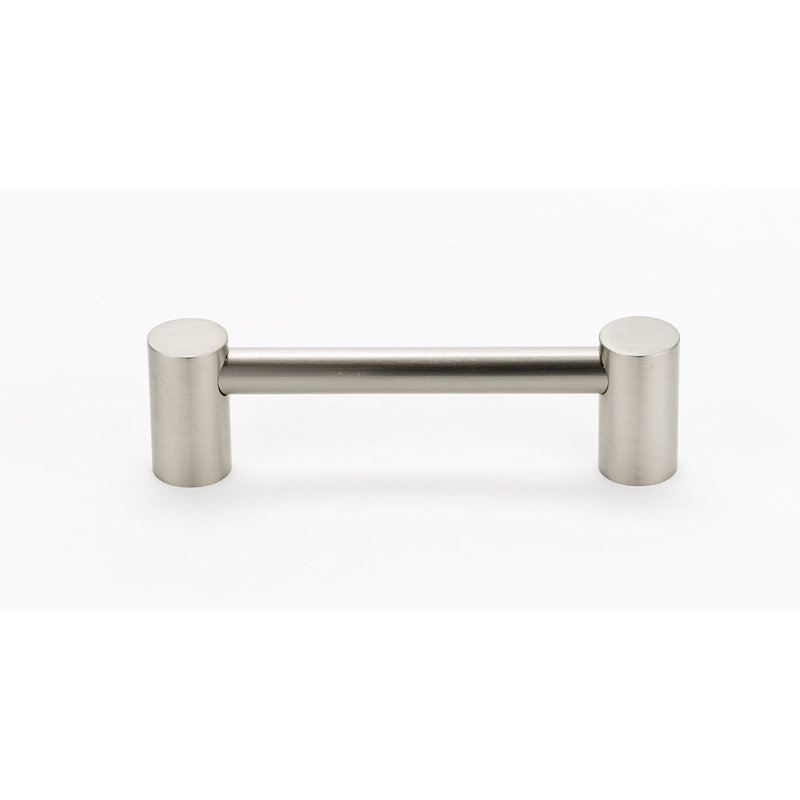 Contemporary I Bar / Handle Pull, Satin Nickel, 4"