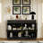 Buffet Cabinet, Coffee Bar Cabinet With 2 Drawers & 4 Doors, Kitchen Buffet Sideboard For Living Room, Kitchen-926432738
