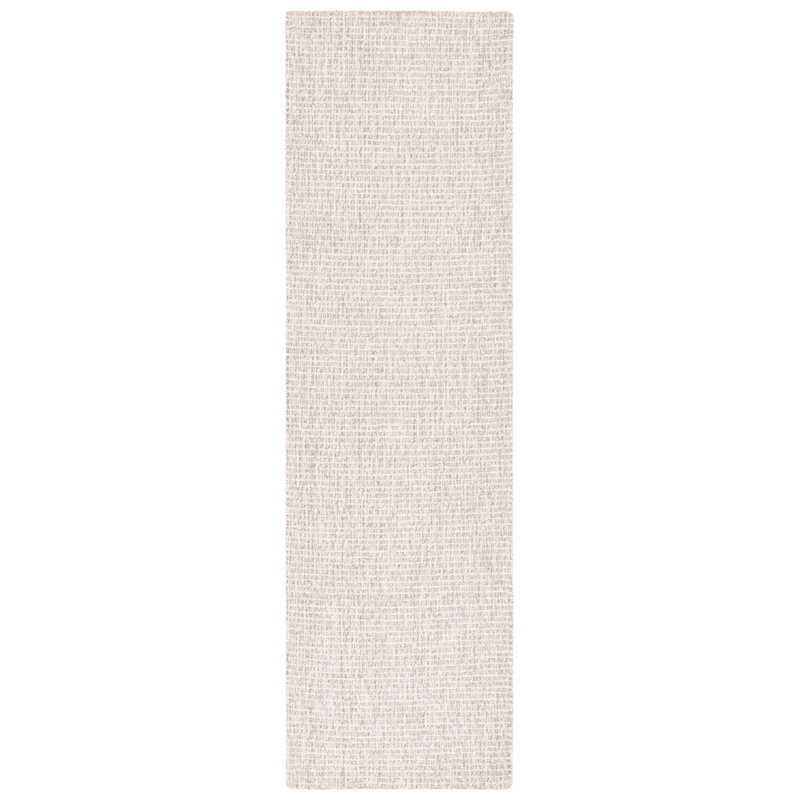 Martha Stewart 300 Hand Tufted Wool Solid Color Rug, Runner 2'3" x 8"