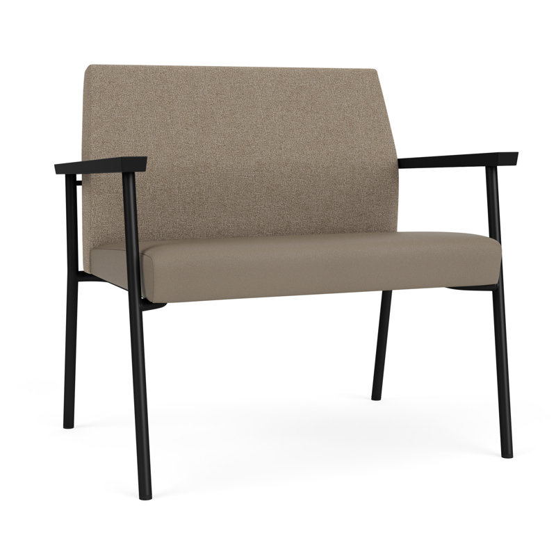 Lesro Chaise de bureau Mystic, Noir, Archetype Silt Modena Farro