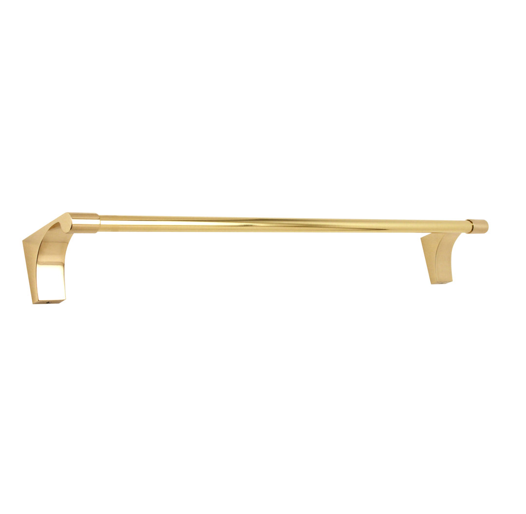 Luna 19" Wall Mounted Towel Bar Alno Inc 