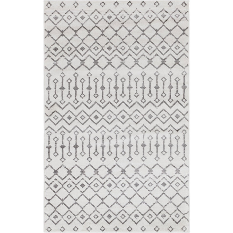 Aemtenan Abstract Indoor Rug, Rectangle 5' x 8'