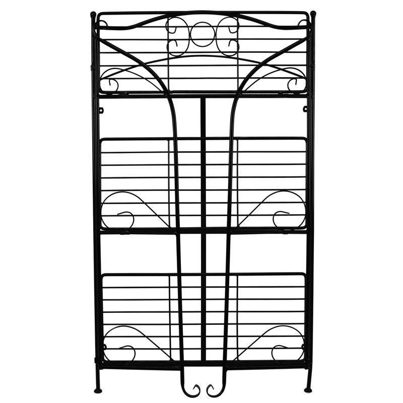 California Metal Plant Stand, Black