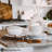 Natural Canvas Set Of 4 Textured Cereal Bowls
