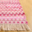 Tapis en coton tissé à la main Montauk 538-108598392