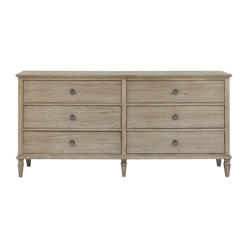 Garland 6-Drawer Wide Wood Dresser | Birch Lane