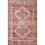 Tapis à motif tissé de couleur terre cuite-892551266