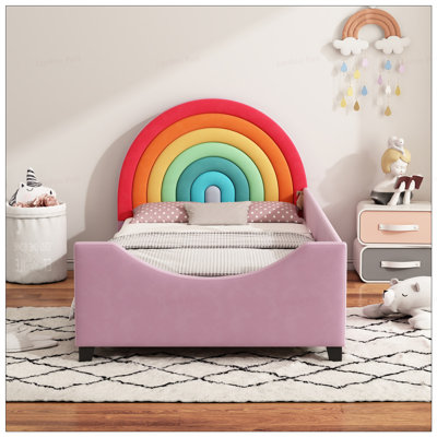 Twin Velvet Rainbow Daybed