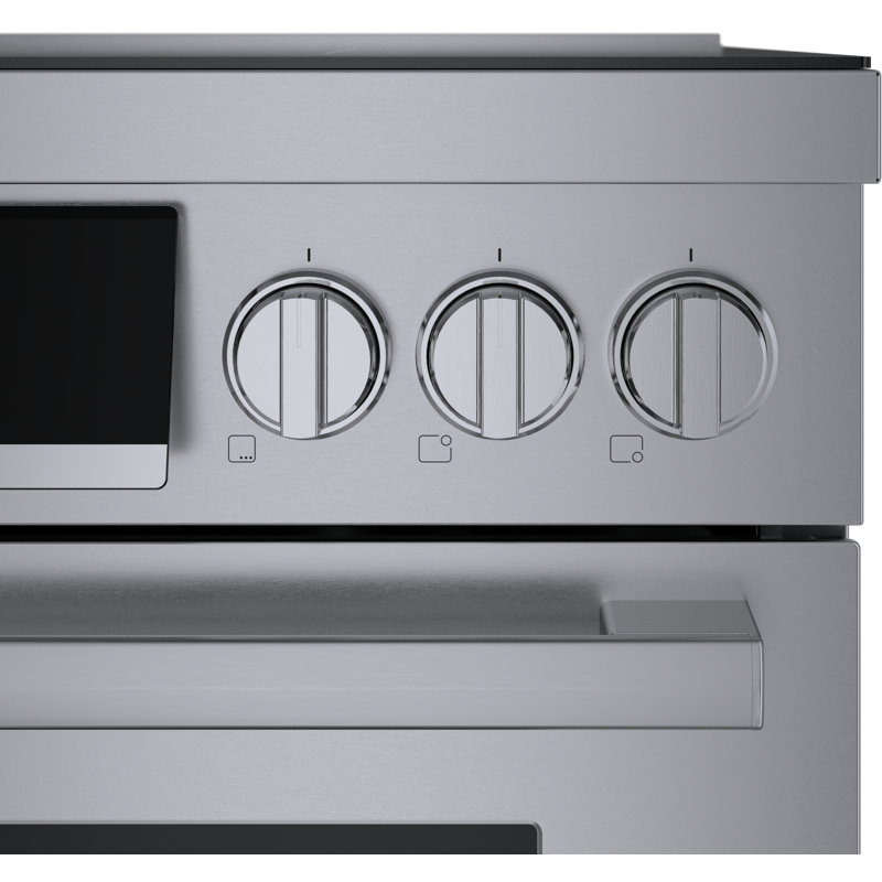 30" Bosch 800 Series Industrial-Style Induction Range