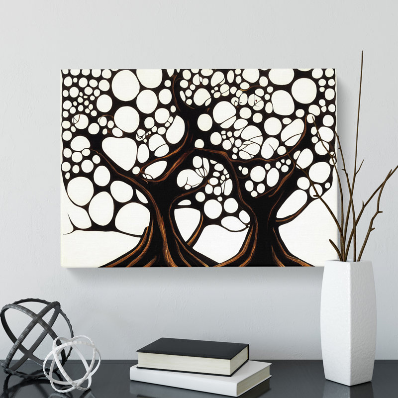 Dashing Trees - Wrapped Canvas, 50cm H x 76cm W x 3cm D