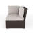 Martha Stewart Bedford Outdoor Modular Rattan Wicker Patio Sectional Sofa Corner Seat-109713813-109713814
